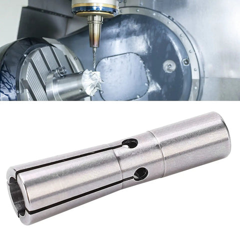 High Force Lathe Chuck Pull Back Collet SDC06-1/4 displayed for heavy duty machining in CNC mill with rigid hold.