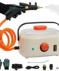 Powerful 2500W Portable Handheld Steam Cleaner With 1500ml Tank, All Surface Multi Use Steamer, high temp cleaning cream finish