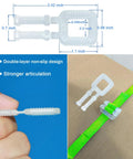 No Sweat Polypropylene Banding Strapping Kit With Dead Simple Dual Handle Packaging Tensioner and Tough Yellow Plastic strap with dual non-slip design.