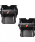 Greasable Weld On Dump Truck And Trailer Hinge Set Built Tough Beefy Bolt On Fitment Heavy Duty Steel Construction Corrosion Resistant And Heat Resistant Easy Installation For Durable Dump Body Operation, pair of black steel hinges