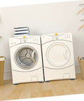 Washing machines on 8 Pack Slip Shockproof Foot Pads For Washing Machines And Refrigerators Heightening Stabilizer Mats