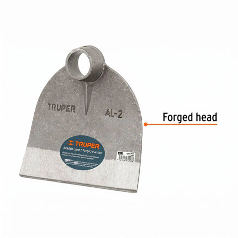 Lane No 2 Field Hoe Head Beefy 2 Lb forged steel pro grade replacement for agriculture and landscaping, durable for soil and garden tasks.