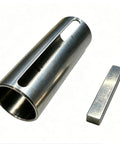 Beefed Up Steel Crankshaft Adapter Bushing Sleeve 1 Inch Bore To 1 1 8 Outer Diameter Featuring 1 4 Inch Extended Key for engine repair
