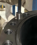 M6 Wire Thread Inserts for 6mm Drill, 1mm Pitch, 2D Length Helicoil Coiled Wire Inserts in 304 Stainless Steel, installed view