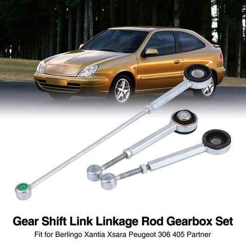 Sturdy Gearbox Shift Linkage Rod for Berlingo and Xantia Dope Aluminum Alloy Build Easy Install Direct Replacement for DIY Mechanics No Distortion Sleek Craftsmanship Built to Last. aluminum shift linkage rods for Berlingo and Xantia