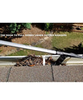Gutter Cleaning Spoon Tool With Threaded Design For Roof Gutters And Home removing debris from gutter
