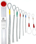 Pro-Grade Wire Pulling Kit With Six Size Wire Trammels, Two Wire Lassos, And Rugged Carrying Case For Easy Cabling Up To One And A Quarter Inches, Fast, Clean, Snag Free Runs displayed
