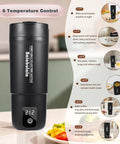 Travel Electric Kettle With Six Temperature Presets From 113 To 212 Fahrenheit, Portable Water Boiler with display, kitchen view.