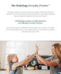 Mother and daughter high-fiving in kitchen, illustrating family bonding and home environment