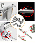 Set Screw Assortment Kit 300 Pcs 24 Sizes Metric And SAE Allen Screws For Bathroom Fixtures shown installed