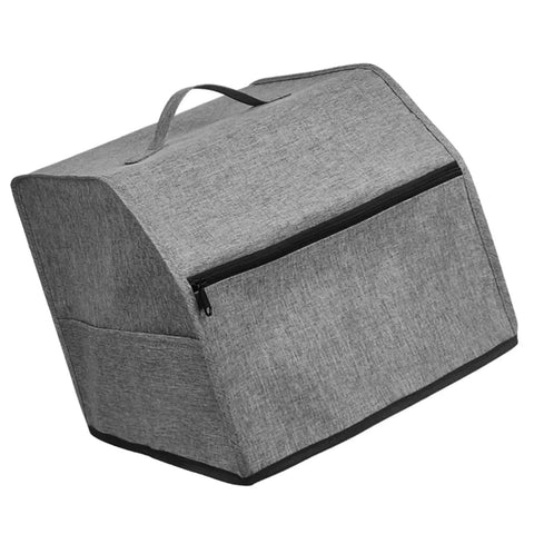 Durable Pro Grade Sewing Machine Dust Cover For Sergers And Overlocks, Oxford Cloth Protector With Handy Accessory Pouch, Fits 31.5x29x28.5 cm