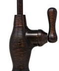 Close-up of No Airgap NSF Certified RO Faucet for Clean Drinking Water, Venetian Bronze vase style with ceramic lever.