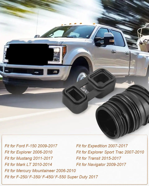 Transmission Valve Body Seal Kit And Module Connector for Ford trucks and vehicles, close-up view with truck in background.