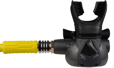 Ultra Compact Scuba Octopus Regulator for Diving, Ultra Lightweight, Reliable and Comfortable, Slim Single-Hull ABS Elastomer Build, Low-Profile