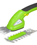 Quick Change Blade Cordless Garden Shears For Snipping Grass And Trimming Hedges Rechargeable Lightweight handheld clippers and trimmer.