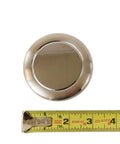Top view of Control Knob Replacement DC97-18058C for Laundry Appliances, Fits Samsung Washers and Dryers with tape measure.