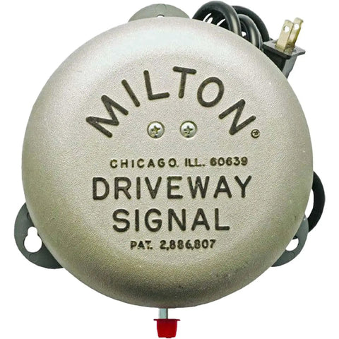 Driveway Bell Kit With 25 Foot Signal Hose And Durable Bell Ringer Tubing For Drive-Thru Residential Or Industrial Alarms Easy Install