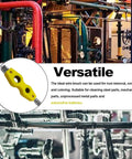 Must Have 4 In 1 Car Battery Terminal Cleaner And Corrosion Scouring Brush, versatile yellow wire brush for rust removal.