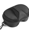 Portable Diving Mask Storage Case For Scuba Glasses And Snorkel Gear Lightweight Protective Box With Zipper Closed View