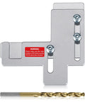 Generator Interlock Kit For 150 And 200 Amp Siemens Or Murray Panels, silver finish, durable aluminum with warning label