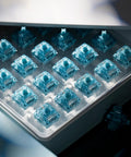 Box of V5 Creamy Blue 5 Pin 45gf Pre Lubed Tactile Keyboard Switches for mechanical gaming keyboard 45 pack