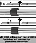 32 Pack Replacement Rubber Rollers Kit For Cricut Maker 3 And Maker With Anti Slip Clips Stainless Blades Clip Rings And DIY Repair Accessories A Full Maintenance Set For DIYers And Craft Pros, roller install diagram