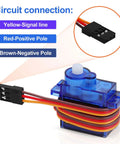 Six Pack SG90 9G Micro Servo Motors For RC Planes Helicopters Boats And Cars MG90S Compatible 0.1 Second Response circuit diagram