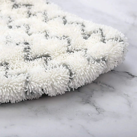 Close-up of Replacement Steam Mop Pads For Bissell PowerFresh 2 Pack Microfiber Pads that fit 1940 series, textured surface