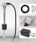 Fuel Sending Unit 240-33 Ohm 9 Inch Marine Gas Tank Sender For Boats And Vehicles, Universal Float Sensor For Boats, Cars, Generators, Engines, And Heavy Machinery, 316 stainless steel with gasket and screws