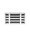 White 16x8 Modern AC Vent Cover For Ceiling Walls And Floors Decorative Linear Slot Diffuser Register Grille For HVAC Vents Easy Install