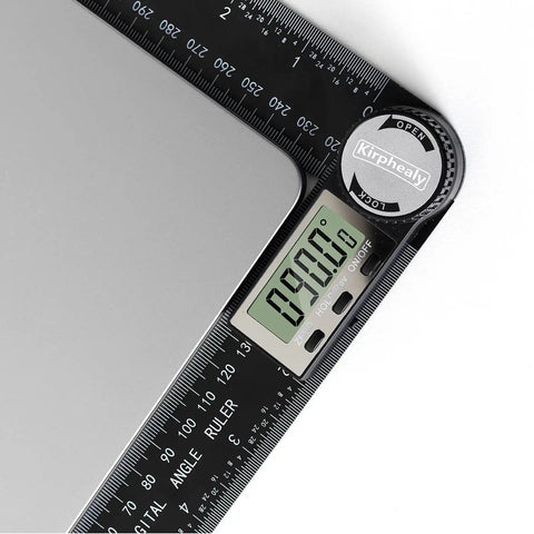 Digital Angle Finder Protractor 7 Inch 200mm Angle Gauge For Carpentry And Home Improvement With Quick Display 360 Degree Measuring Tool