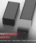 E6013 3/32 Inch 10 Lb Carbon Steel Stick Welding Electrodes packaging with protective plastic case, all position welds
