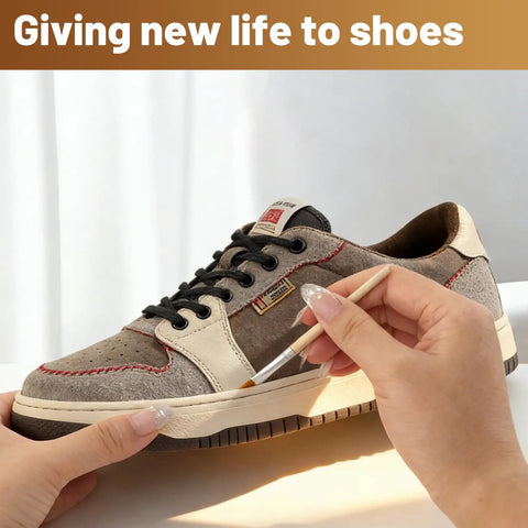 Applying Heavy Duty Shoe Glue For All Kicks Waterproof Clear Adhesive For Sneakers Leather Shoes Boots Sandals And Hiking Shoes