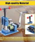 2 In 1 Jewelry Rolling Mill And Ring Bender, Adjustable Hand Crank Bracelet Forming Machine, stainless steel alloy material