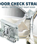Peugeot Door Check Strap For 307 From 2002 To 2012 Front Left Right Built Tough With Multi Level Door Limiter Durable Metal
