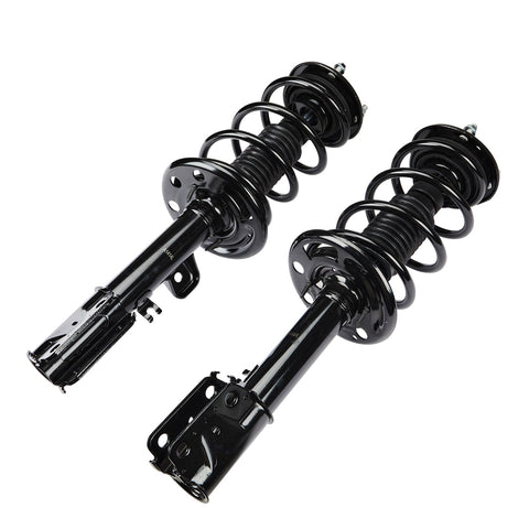 Ford Explorer Front Struts Assembly with Coil Spring Replacement for 2013 to 2019 2.3L 3.5L AWD Shock Absorbers shown in detail