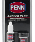 Saltwater Reel Oil And Lube Angler Pack Clear With Half Ounce Oil And One Ounce Grease For Superior Lubrication And Corrosion Prevention