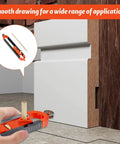 Multi Piece Adjustable Scribing Tool With Solid Locking Mechanism For Rough Carpentry And Trim Work Tough As Nails for tracing contours.