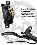 Beefed Up E Bike Hydraulic Disc Brake Kit Front And Rear With 4 Pistons And 2 Pistons Pre Bled With Mineral Oil 180mm Rotors