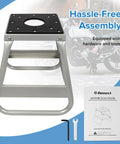 Motorcycle Lift Stand For Dirt Bikes 600Lb Capacity Beefy Universal Panel Stand Removable Maintenance Stand pictured with tools
