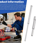 Mechanic using Steel Pin Punch Set With 3/16 Inch Extra Long Pin Punch, Includes 7/8 Inch And 3.15 Inch Long Punches, tools shown in use