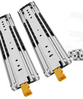 Heavy Duty Undermount Drawer Slides 1 Pair For 10 To 80 Inch Cabinets With Full Extension And Locking Ball Bearing Glides shown