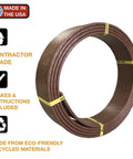 Built Tough Heavy Duty Landscape Edging Kit With 16 Ft Bender Board 3.3 Inch Thick Border Edge For Gardens, includes USA made label