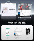 Filament Dryer And Storage Box With Built In Circulation Fan for 3D Printer Filaments packaging and contents overview