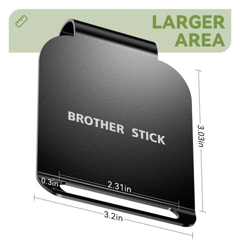 Magnetic Metal Landing Pads For Golf Bags, Quick Fixation For Rangefinders, Towels, Flasks And Carabiners, Large Area Design