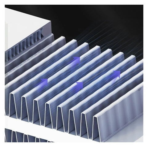 10 LPM Industrial Air Oil Cooler With Dust Proof Filter And Centrifugal Fan DC 24V Heavy Duty Pro Grade Cooling For Engineering Machinery And Mobile Equipment Built Tough To Beat The Heat, finned metal core
