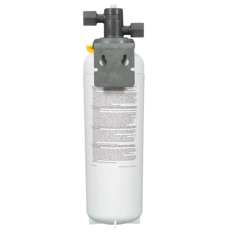 Premium Heavy Duty Commercial Water Filter System For Cold Beverage Stations Featuring Top Shelf 0.2 Micron Filtration and NSF Certified High Flow Performance showing detailed front view.