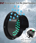 Top Tier Heavy Duty Led Loading Dock Traffic Light With Rugged Waterproof Housing And Extended Cord Remote Switch for outdoor use with IP67 seal.