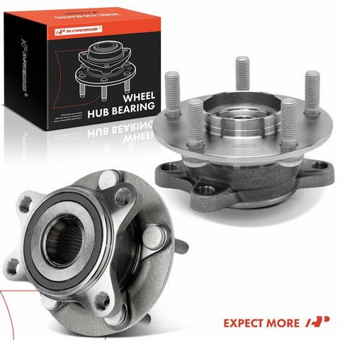 Front Wheel Bearing And Hub Assembly Set For Mazda 3 2019 2020 2021 2022 5 Lug Compatible 2 Pack With High Load Capacity