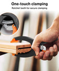 Six Inch Ratchet Clamps 4 Pack Heavy Duty Quick Release Woodworking Clamps With 5mm To 55mm Adjustable Range in use